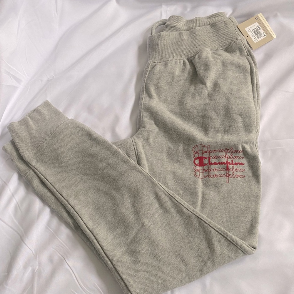 champion gray joggers nwt